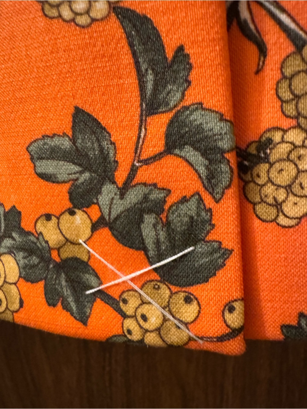 NWT J. Crew Collection Ratti Regent Top Coat Terracotta Floral Wool Blend Size 6 - Picture 6 of 16